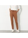 Blancheporte Moltonové joggingové kalhoty s pružným pasem karamelová 50