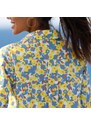 Blancheporte Košile s potiskem mini květin modrá/žlutá 38
