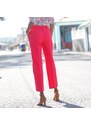 Blancheporte Široké kalhoty s knoflíky růžová 52