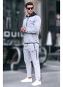 Madmext Men's Grimelange Zippered Hooded Tracksuit 6843