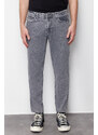 Trendyol Gray Relax Fit Jeans Denim Trousers