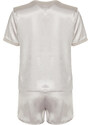 Trendyol Beige Satin Woven Pajamas Set