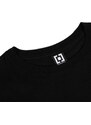 horsefeathers Pánské triko peak emblem t-shirt black