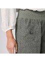 Blancheporte Rovné šortky s pružným pasem, ze lnu a bavlny khaki 52