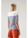 TRIČKO WOOLRICH STRIPED JERSEY T-SHIRT