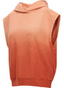 MIKINA WOOLRICH DIP DYE SLEEVELESS HOODIE