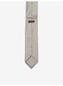 Béžová kravata Jack & Jones Solid - Pánské