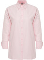 Trendyol Light Pink Cuff Detailed Woven Shirt