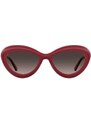 Sluneční brýle Moschino dámské, vínová barva, MOS163/S