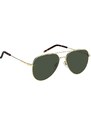 Sluneční brýle Tommy Hilfiger pánské, zlatá barva, TH 2111/G/S