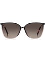 Sluneční brýle Tommy Hilfiger dámské, hnědá barva, TH 2095/S
