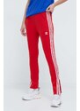 Tepláky adidas Originals SST Classic TP červená barva, s aplikací, IK6603