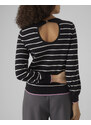 VERO MODA VMALMA LS O-NCK BUTTON BACK PULLOVER BOO