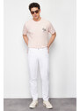 Trendyol White Relax Fit Jeans Denim Trousers