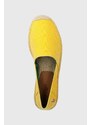 Espadrilky Polo Ralph Lauren Cevio Slip žlutá barva, 803932163004