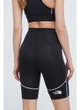 Sportovní šortky The North Face Hakuun dámské, černá barva, s potiskem, high waist, NF0A8845JK31