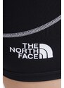 Sportovní šortky The North Face Hakuun dámské, černá barva, s potiskem, high waist, NF0A8845JK31