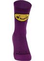 Ponožky Pacific and Co SMILE RUN (Auberginie) smilerunauberginie
