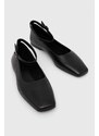 Kožené baleríny Vagabond Shoemakers DELIA černá barva, 5707-101-20