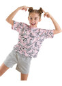 mshb&g Unicorn Gang Girls Kids T-Shirt Shorts Set