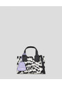 KABELKA KARL LAGERFELD K/SKUARE SM TOTE ZEBRA