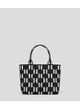 KABELKA KARL LAGERFELD K/MONOGRAM KNIT MD TOTE