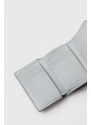 Peněženka Calvin Klein šedá barva