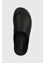 Pantofle Calvin Klein Jeans CLOG SANDAL SLIPON RB ML UC pánské, černá barva, YM0YM00941
