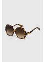 Sluneční brýle Vivienne Westwood dámské, hnědá barva, VW501812759