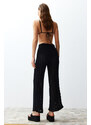 Trendyol Black Knitted Knitwear Look Trousers