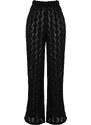 Trendyol Black Knitted Knitwear Look Trousers