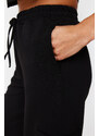 Trendyol Black Cargo Pocket Detail Regular/Straight Cut Trousers