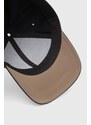 Bavlněná baseballová čepice G-Star Raw tmavomodrá barva, s aplikací