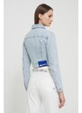 Džínová bunda Karl Lagerfeld Jeans dámská, přechodná