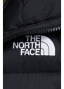 Sportovní péřová vesta The North Face Hyalite černá barva, NF0A7SXEJK31