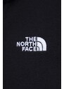 Sportovní mikina The North Face 100 Glacier černá barva, NF0A855OJK31