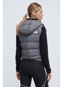 Sportovní péřová vesta The North Face Hyalite šedá barva, NF0A7SXE0UZ1