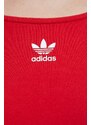 Šaty adidas Originals červená barva, mini, IR8128