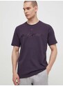 Bavlněné tričko adidas Originals Fashion Graphic fialová barva, IT7493