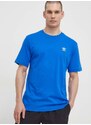 Bavlněné tričko adidas Originals Essential Tee s aplikací, IR9687