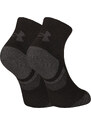 3PACK ponožky Under Armour černé (1379510 001)