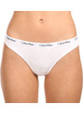 3PACK dámská tanga Calvin Klein vícebarevná (QD3587E-WZB)