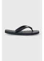 Žabky Tommy Jeans TJM BEACH FLIP FLOP pánské, tmavomodrá barva, EM0EM01392