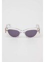 Sluneční brýle AllSaints dámské, bílá barva, ALS500286651