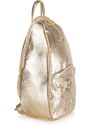Dámský batoh RIEKER C0241-032-T29 zlatá W3 zlatá
