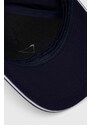 Bavlněná baseballová čepice Guess tmavomodrá barva, s aplikací, M3YZ22 WBN60
