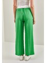 Bianco Lucci Women's Belt Lined Pants