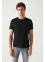 Avva Men's 5-pack 100% Cotton Crew Neck Regular Fit T-shirt