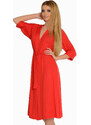 Bathrobe De Lafense 892 Visa long 3XL-4XL women's red 024