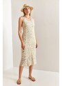 Bianco Lucci Women's Patterned Knitted Knitted Dress